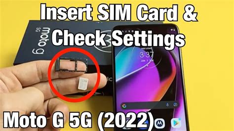 how to open motorola phone sim card|Insert and remove SIM and SD cards on the moto g 5g (2022).